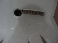 Imagen de Bañera de acero esmaltada blanca c/antideslizante (2da calidad) Esmalte saltado en interior visible