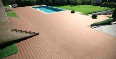 Deck WPC tabla hueco 2200x140x25 (precio por m2) - comprar online