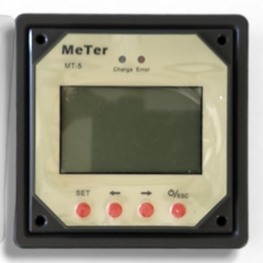 Display para monitoreo y control MT 5 para regulador de carga serie TRACER en internet