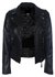 Chaqueta En Cuero Mujer Bety Black - comprar online