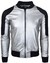 CHAQUETA EN CUERO AKUMA SILVER BLACK MARCA LA CHAQUETERIA on internet