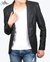 Blazer En Cuero Archi Black