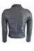 CHAQUETA EN CUERO DE OVEJO BLUG BLACK MARCA LA CHAQUETERUA - LACHAQUETERIA