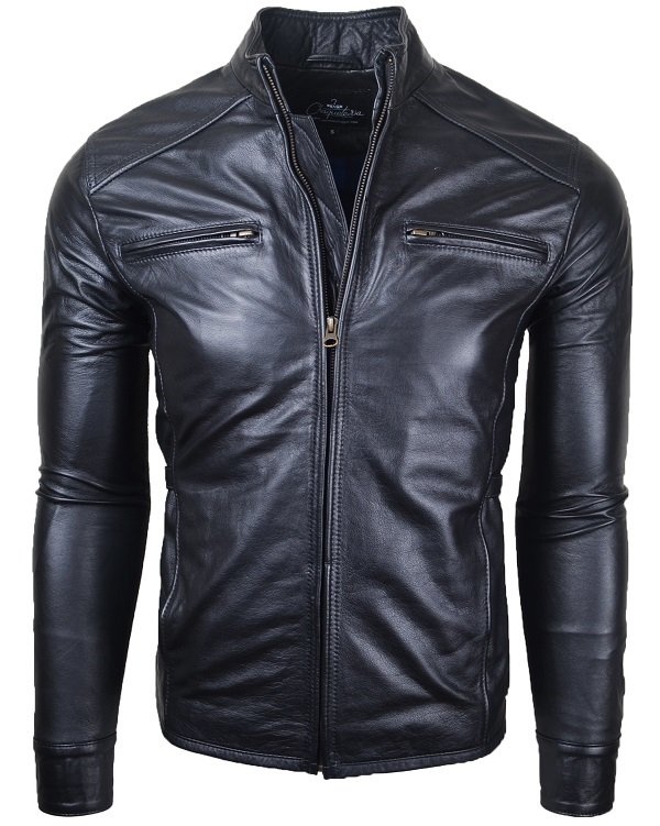 chaqueta cuero hombre