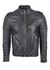 Chaqueta en cuero super napa Marca La Chaqueteria Orli Black - online store