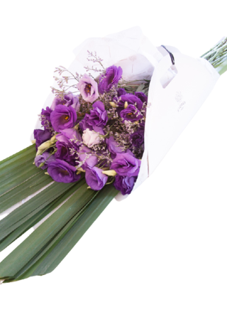 R103 - lisianthus violetas