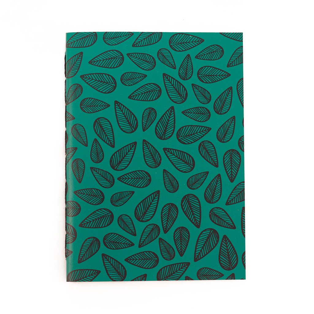 Cuaderno A5 Hojas Verde - comprar online