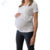 Remera Maternal Embarazo y Lactancia Ampi On The Go