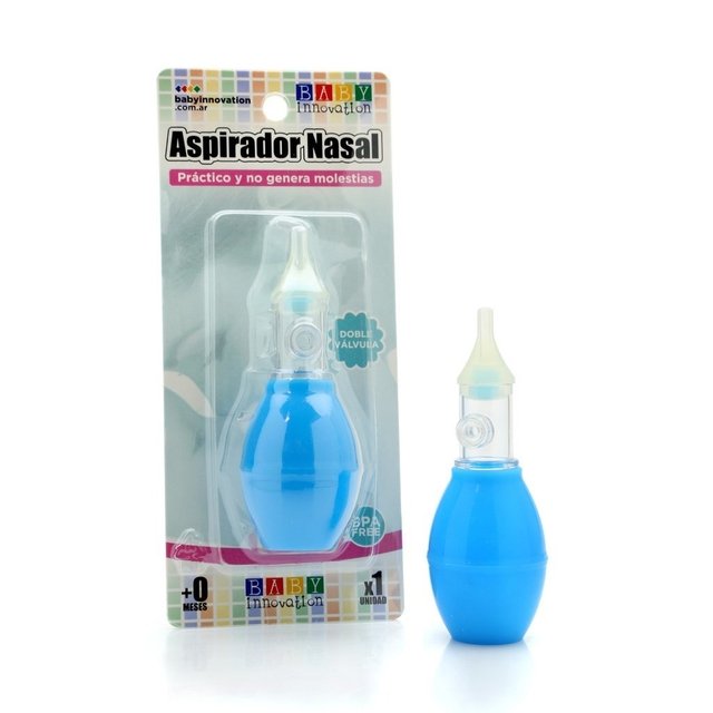 Aspirador Nasal Doble Válvula Saca Moco Baby Innovation -113