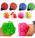 Squishy Pelota Apretable Elastica 6cm Antistress Con Gemas Poppi