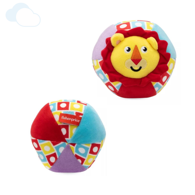 Pelota Peluche Sonajero Para Bebe Fisher Price Le n