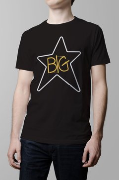 Remera Big Star negra hombre