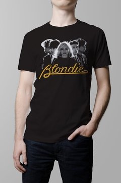 Remera Blondie negro hombre