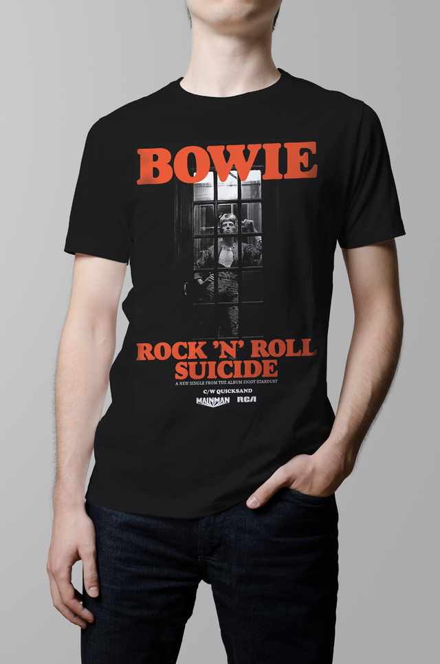 Remera David Bowie "Rock & Roll Suicide" | BSIDE TEES