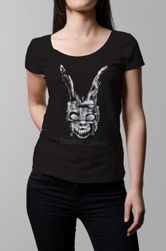 Remera Donnie Darko negro mujer