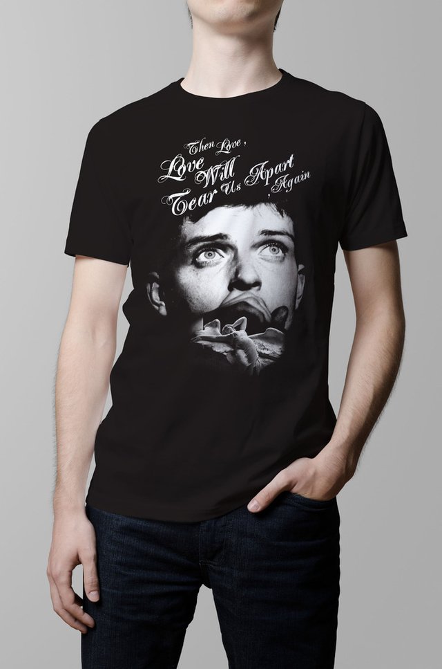 Camiseta ian curtis sale
