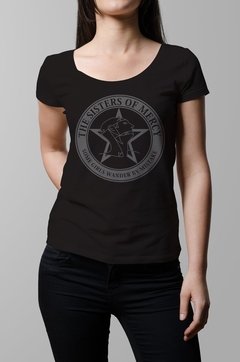 Remera negra Sisters of Mercy mujer