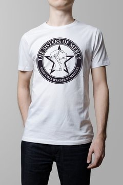 Remera blanca Sisters of Mercy hombre