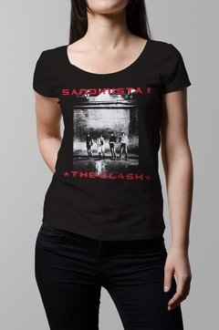 Remera The Clash Sandinista mujer