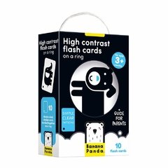 High Contrast Flash Cards on a Ring Age 3m+ Flash Cards