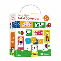 Let's Play Farm Dominoes Age 2+ Game