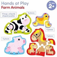 Hands at Play Farm Animals Age 2+ Puzzle - comprar online