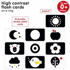 High Contrast Flash Cards on a Ring Age 0+ Flash Cards - comprar online