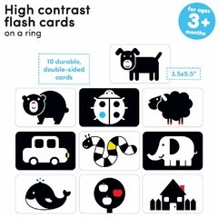 High Contrast Flash Cards on a Ring Age 3m+ Flash Cards - comprar online