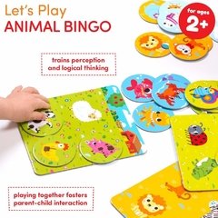 Let's Play Animal Bingo Age 2+ Game - Children's Books