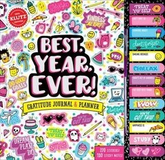 Best. Year. Ever!: Planner & Gratitude Journal: 365 Days of Happiness and Kindness
