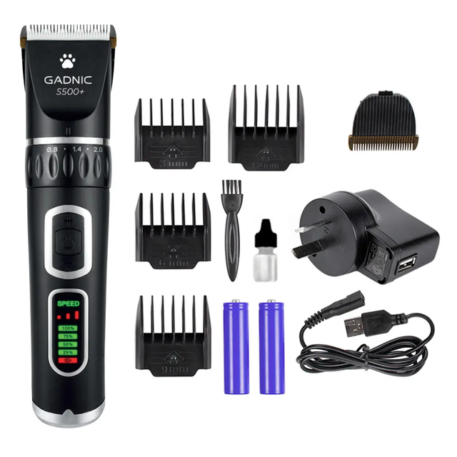 Maquina De Cortar Pelo Para Perros Gadnic S500 Regulable Portatil y recargable