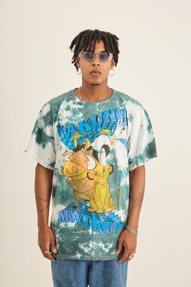 Disney Rey Leon Hakuna Matata Remera Batik