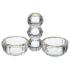 SALERO DE CRISTAL DOBLE 12 x 14 cm - comprar online