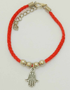 Pulsera kabalistica con jamsa calada