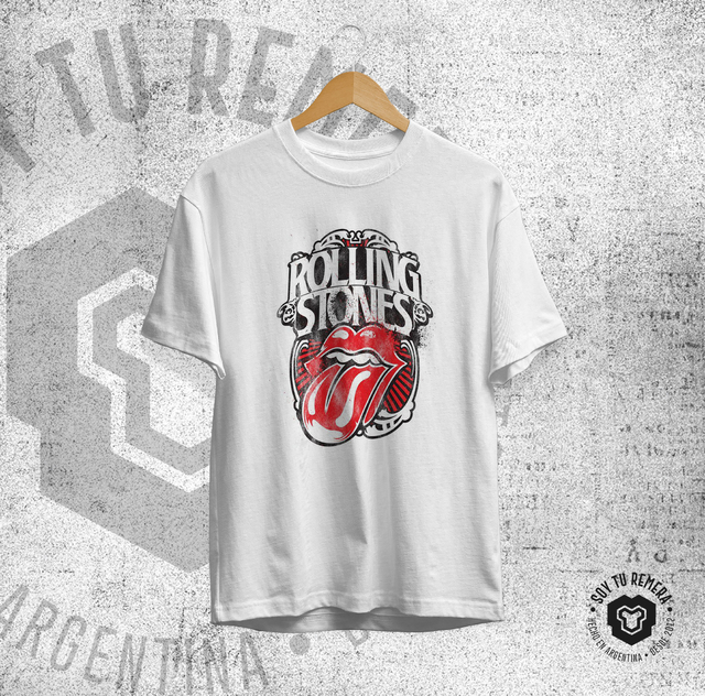 Remera mujer hotsell rolling stones