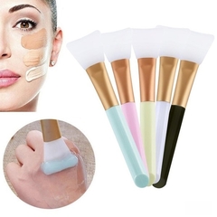 BROCHA DE SILICONA MINI ABANICO PARA MASCARAS - Distribuidora Melange