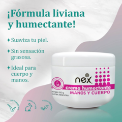 Crema manos y cuerpo x 500 gr Nex en internet