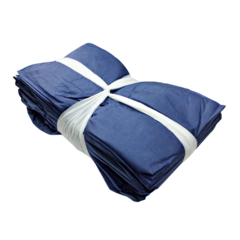 Cubre camillas ECO azules elastizados x 10 unid - comprar online