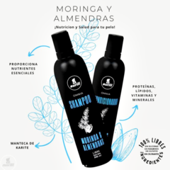 SHAMPOO MORINGA Y ALMENDRAS OMNIA AURILL X 340 ML en internet