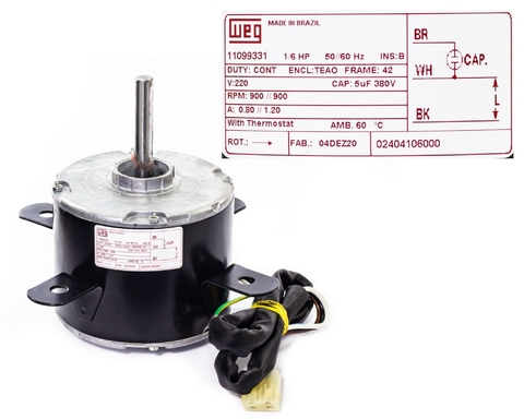 Motor Condensadora Ar Condicionado Weg 11099331 Original - comprar online