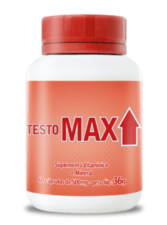 Testomax 60caps 500mg (Compre 3 leve 4 potes)