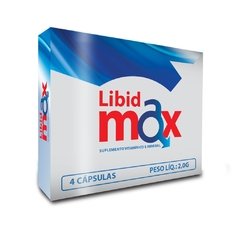 Libidmax Mega Turbo - 4 cápsulas