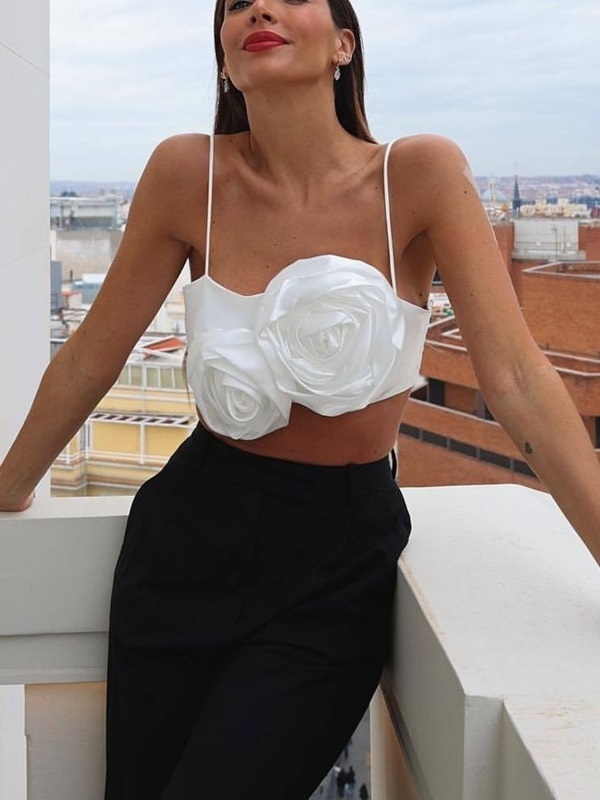 Tops rosas sale
