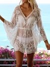   Saída de Praia kaftan de Tule 