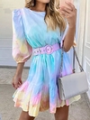  Vestido Casual Tie Dye