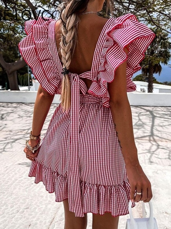 Vestido casual curto 2025
