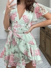 Vestido Casual Floral Delicado