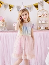 Vestido Infantil Brilhos