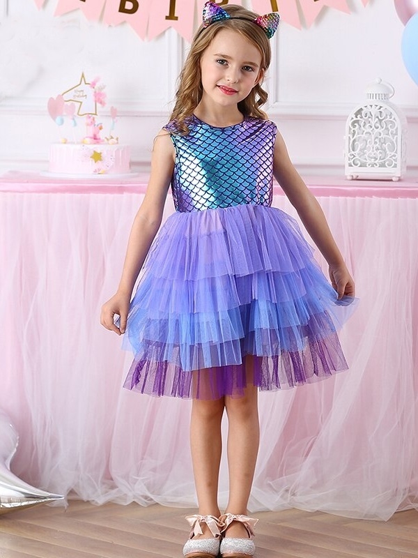 Traje de Sereia Infantil Roupa de Sereia Princesa Sereia Fantasia