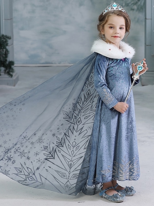 Fantasia Vestido Frozen, Elza, vestida da frozen - thirstymag.com
